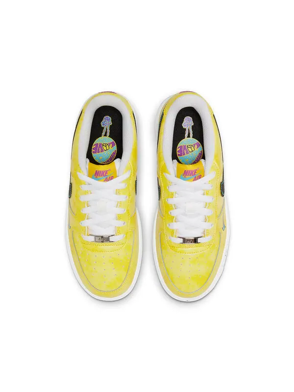 Кроссовки air force 1 низкие Nike — изображение 4 из 4, желтый/белый