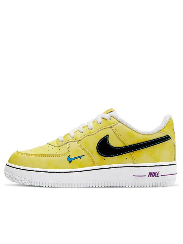 Кроссовки air force 1 lv8 3 Nike — изображение 1 из 4, белый/желтый/синий