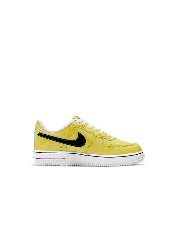 Кроссовки air force 1 lv8 3 Nike — изображение 2 из 4, белый/желтый/синий