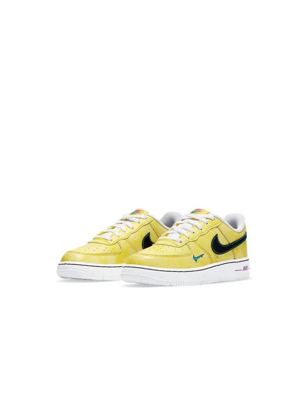 Кроссовки air force 1 lv8 3 Nike — изображение 3 из 4, белый/желтый/синий