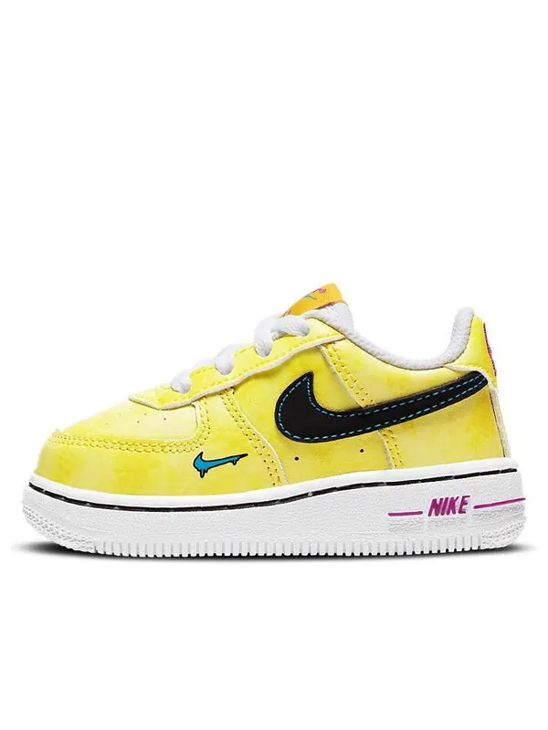 Кроссовки air force 1 lv8 3 Nike — изображение 1 из 4, белый/желтый/синий