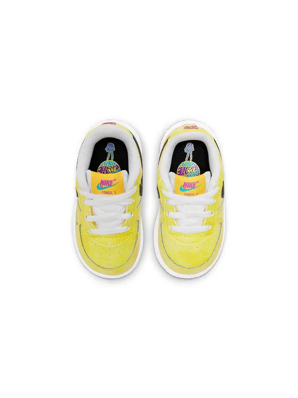 Кроссовки air force 1 lv8 3 Nike — изображение 4 из 4, белый/желтый/синий