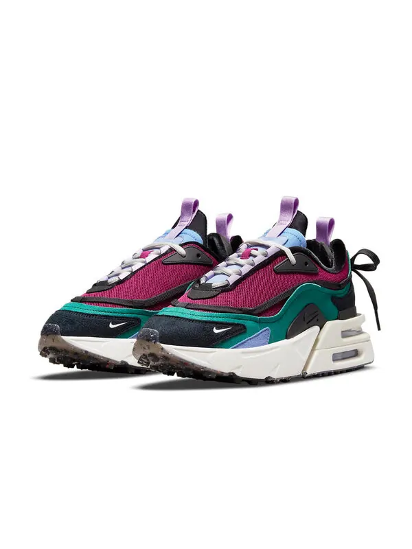 Кроссовки air max furyosa nrg Nike — изображение 3 из 4, зеленый/красный/черный