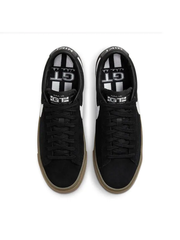 Кроссовки zoom blazer low pro gt sb Nike — изображение 4 из 4, черный/коричневый