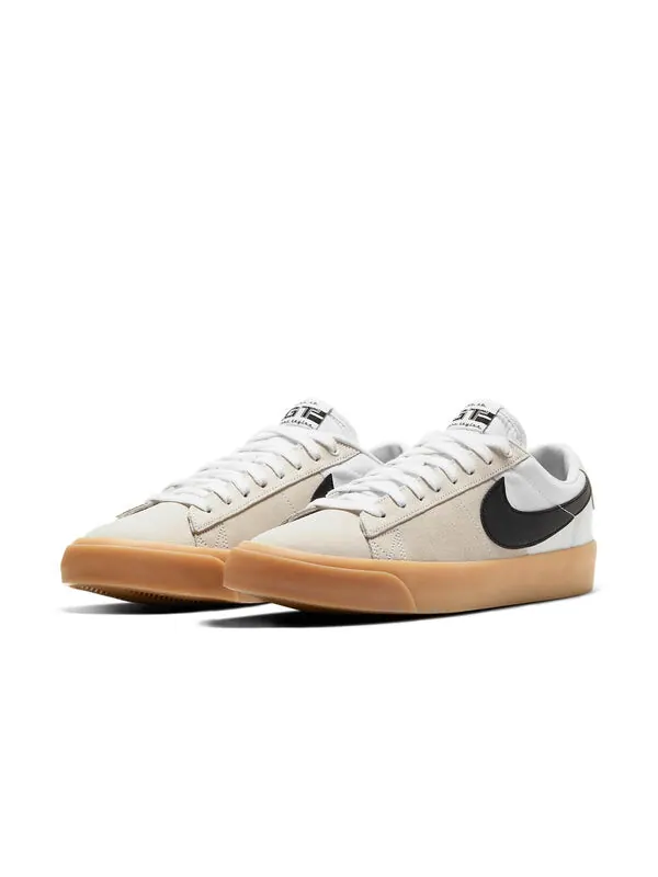 Кроссовки zoom blazer low pro gt sb Nike — изображение 3 из 4, белый/черный