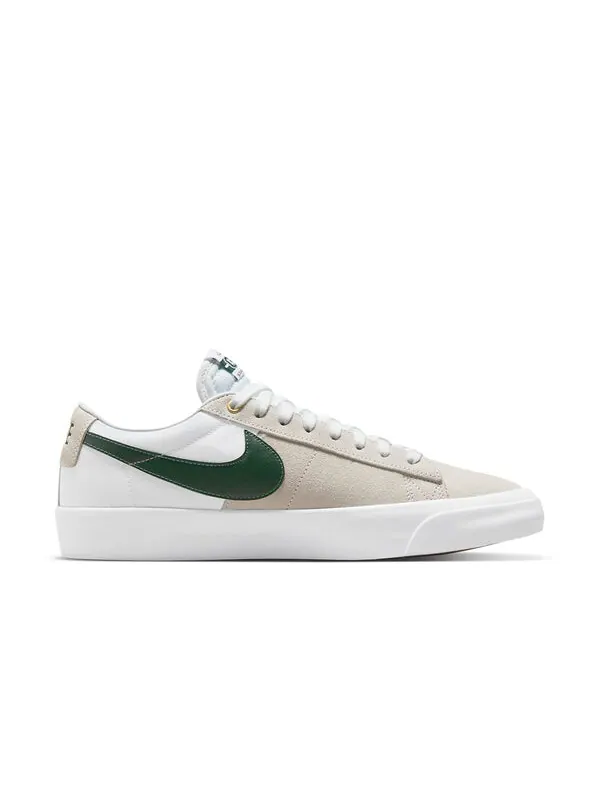 Кроссовки zoom blazer low pro gt sb Nike — изображение 2 из 4, белый/кремовый/зеленый