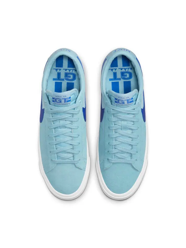 Кроссовки zoom blazer low pro gt sb Nike — изображение 4 из 4, синий/синий