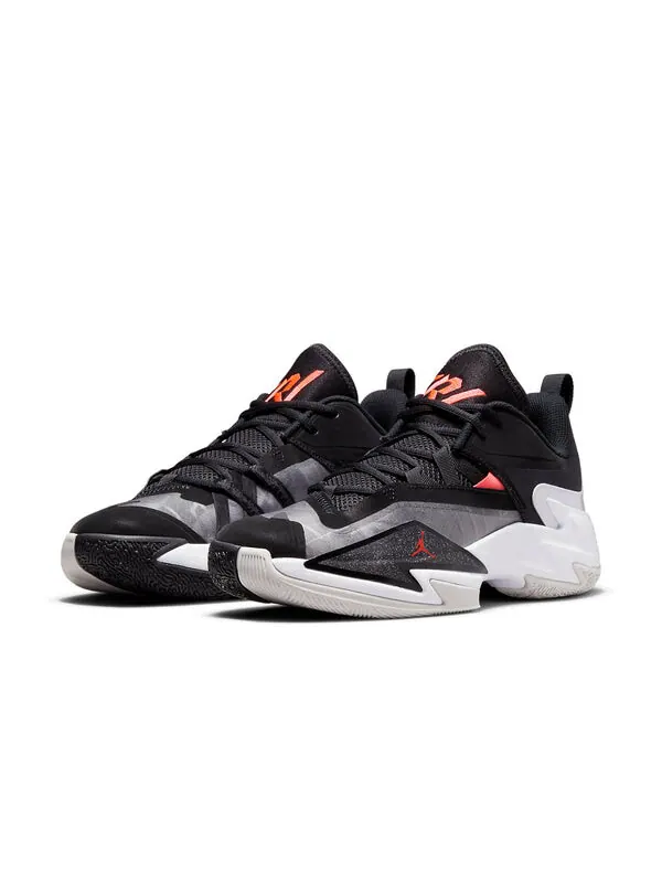 Кроссовки один дубль 3 Air Jordan — изображение 3 из 4, черный/серый/белый
