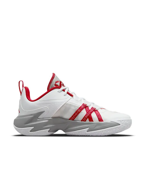 Кроссовки westbrook one take 3 'white gym red' Air Jordan — изображение 2 из 4