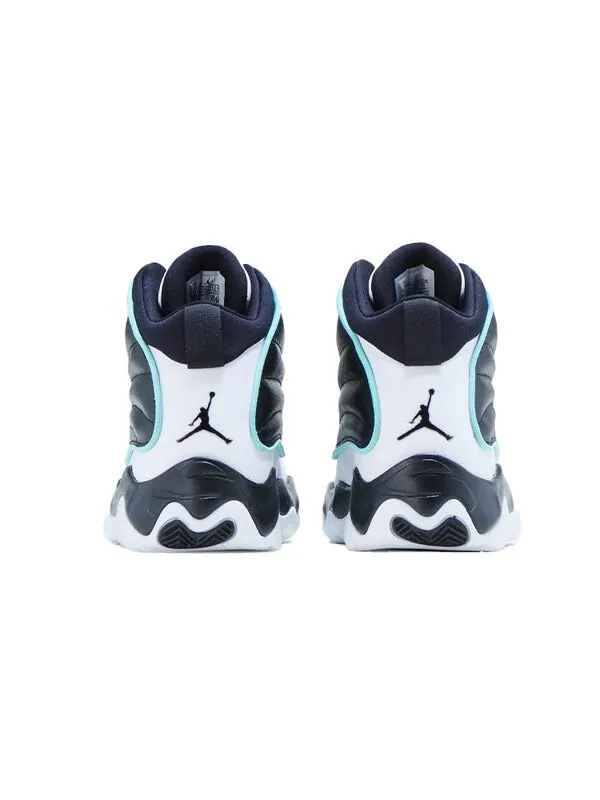 Кроссовки про сильные Air Jordan — изображение 3 из 4, черный/белый/зеленый