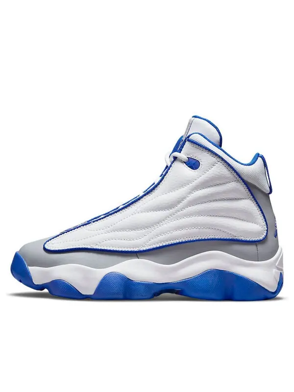 Кроссовки pro strong 'white hyper royal' Air Jordan — изображение 1 из 4, белый/серый/синий
