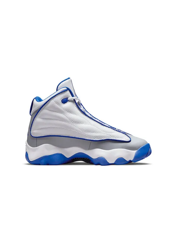 Кроссовки pro strong 'white hyper royal' Air Jordan — изображение 2 из 4, белый/серый/синий