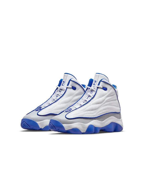 Кроссовки pro strong 'white hyper royal' Air Jordan — изображение 3 из 4, белый/серый/синий