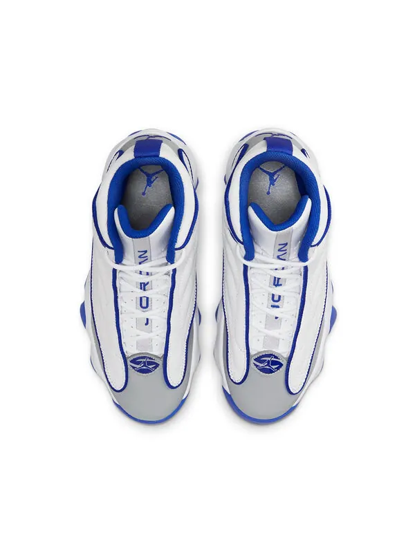 Кроссовки pro strong 'white hyper royal' Air Jordan — изображение 4 из 4, белый/серый/синий