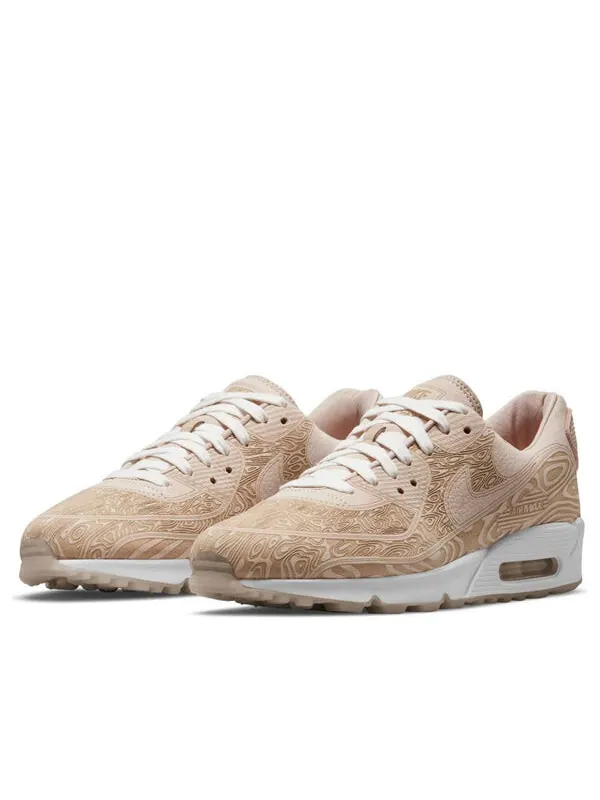 Кроссовки air max 90 qs laser 'woodgrain' Nike — изображение 3 из 4, натуральный/белый