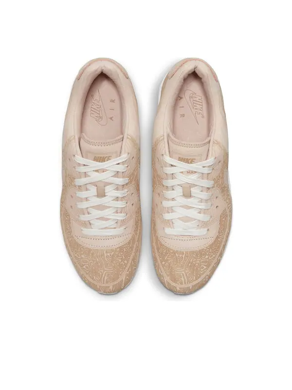 Кроссовки air max 90 qs laser 'woodgrain' Nike — изображение 4 из 4, натуральный/белый