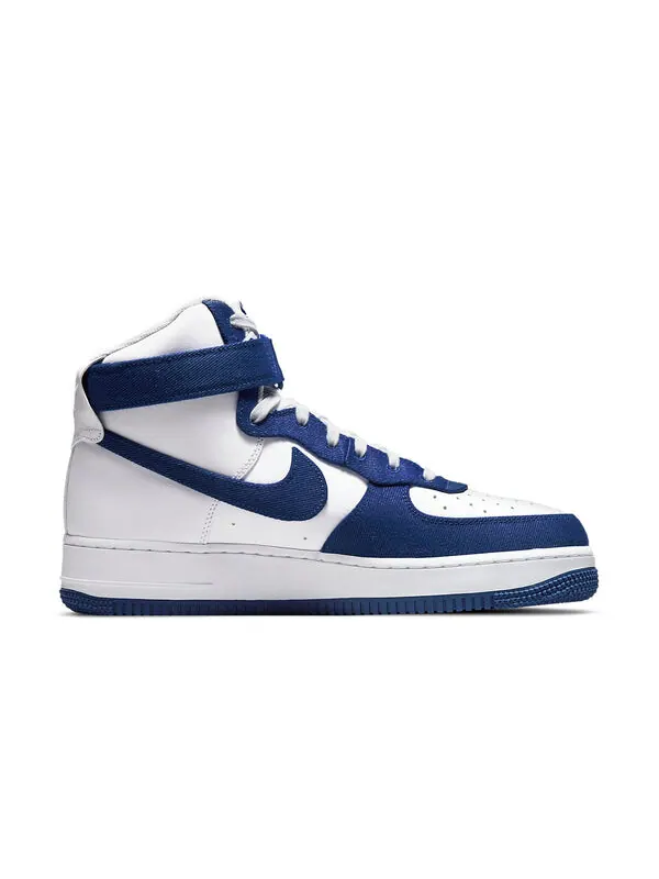 Кроссовки air force 1 high '07 lv8 emb 'dodgers' Nike — изображение 2 из 4, белый/синий