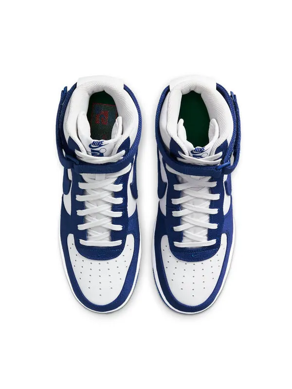 Кроссовки air force 1 high '07 lv8 emb 'dodgers' Nike — изображение 4 из 4, белый/синий