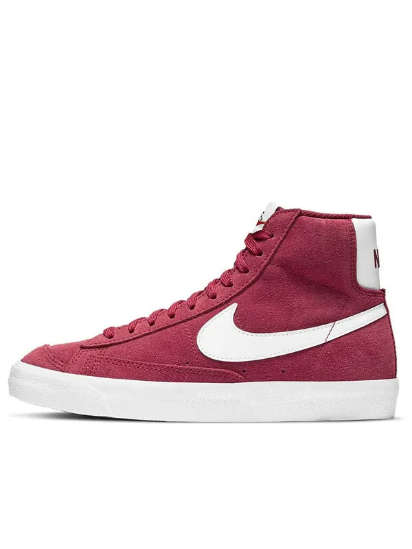 Кроссовки blazer mid '77 suede 'team red' Nike — изображение 1 из 4, красный/белый