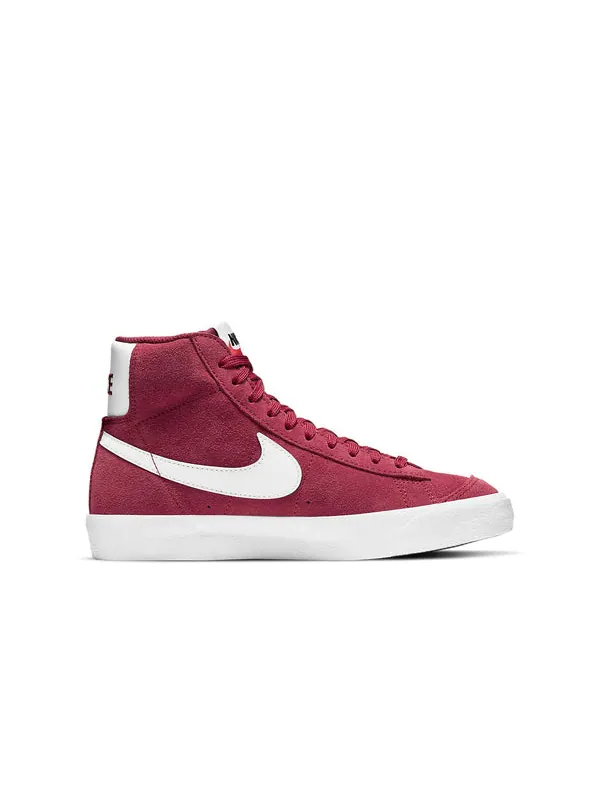 Кроссовки blazer mid '77 suede 'team red' Nike — изображение 2 из 4, красный/белый