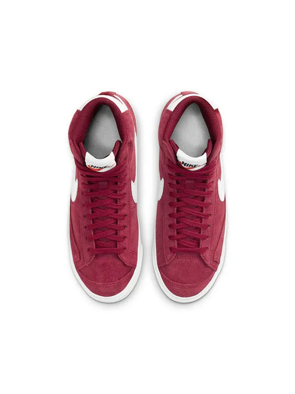Кроссовки blazer mid '77 suede 'team red' Nike — изображение 4 из 4, красный/белый