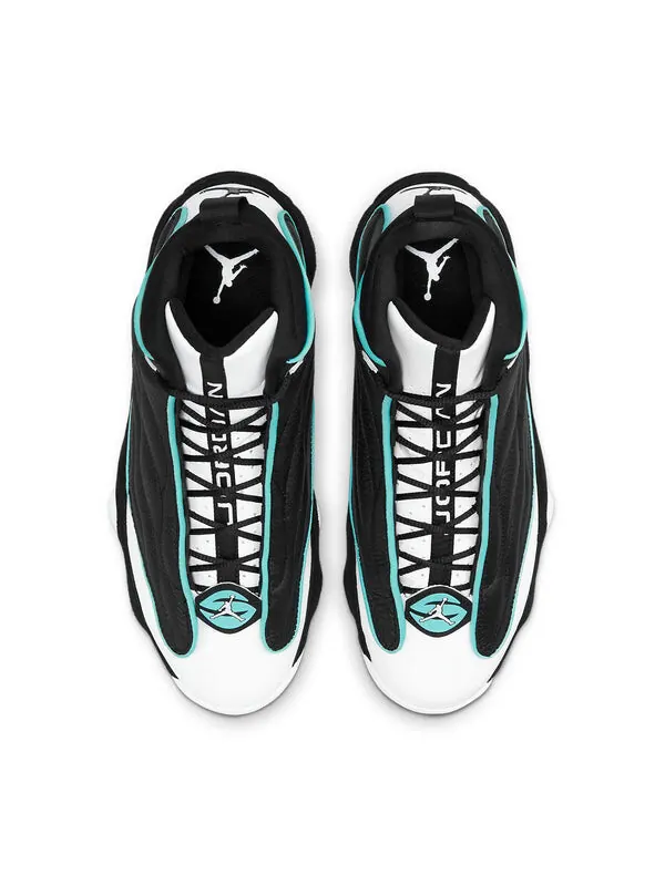 Кроссовки про сильные Air Jordan — изображение 4 из 4, белый/черный/зеленый