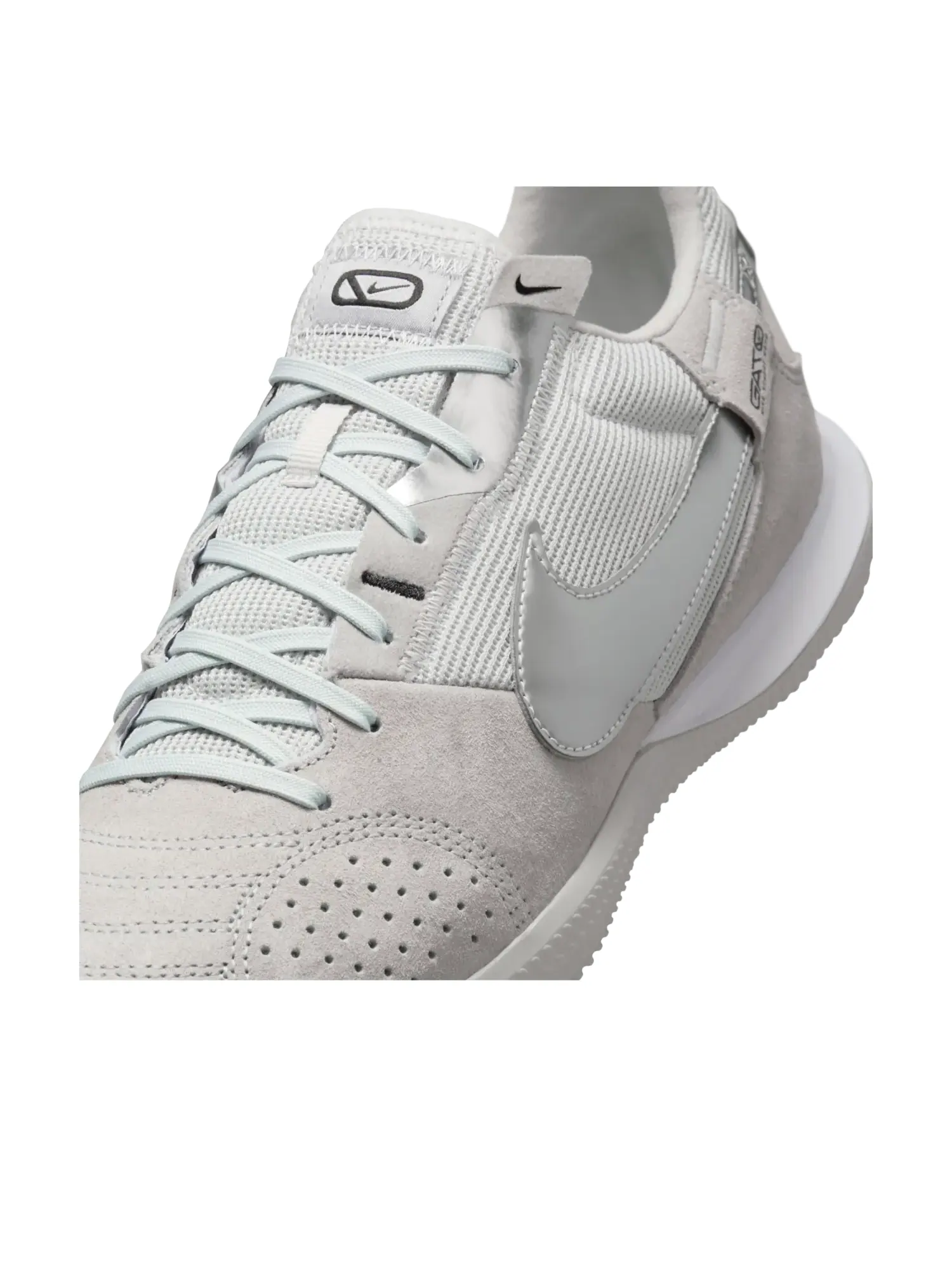 Кроссовки Nike Streetgato 'Light Smoke Grey Metallic Silver' — изображение 7 из 8, серый