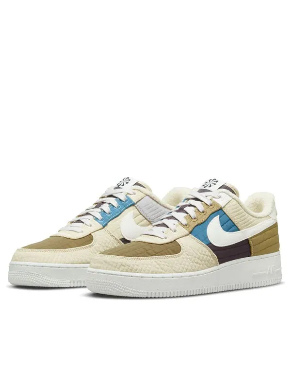 Кроссовки air force 1 '07 lx 'toasty - brown kelp' Nike — изображение 3 из 4, коричневый///фиолетовый