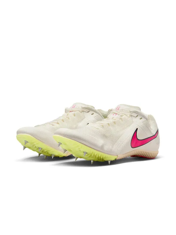 Кроссовки rival multi athletics multi-event spikes 'sail light lemon twist' Nike — изображение 4 из 4, светлый//розовый