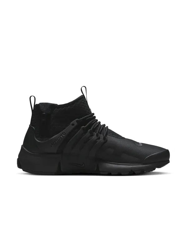 Кроссовки air presto mid utility 'triple black' Nike — изображение 2 из 4, черный/черный