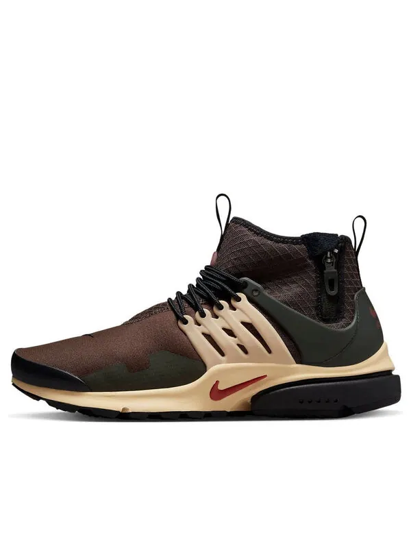 Кроссовки air presto mid utility Nike — изображение 1 из 4, коричневый
