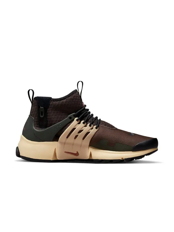 Кроссовки air presto mid utility Nike — изображение 2 из 4, коричневый