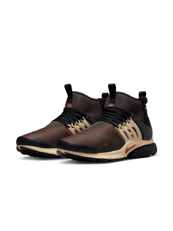 Кроссовки air presto mid utility Nike — изображение 3 из 4, коричневый