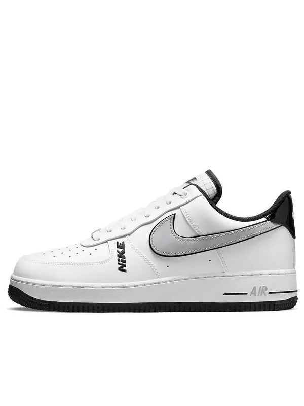 Кроссовки air force 1 '07 lv8 'white wolf grey' Nike — изображение 1 из 4, белый/черный/серый