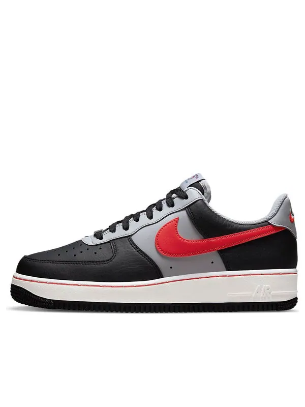 Кроссовки air force 1 low '07 lv8 x nba '75th anniversary - trail blazers' Nike — изображение 1 из 4, черный/серый/розовый