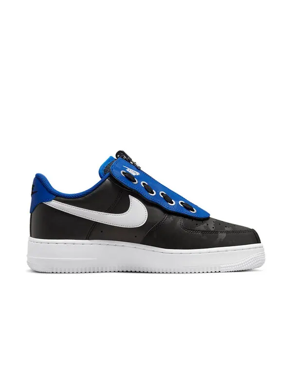 Кроссовки air force 1 '07 'shroud - black royal camo' Nike — изображение 2 из 4, черный/белый/синий