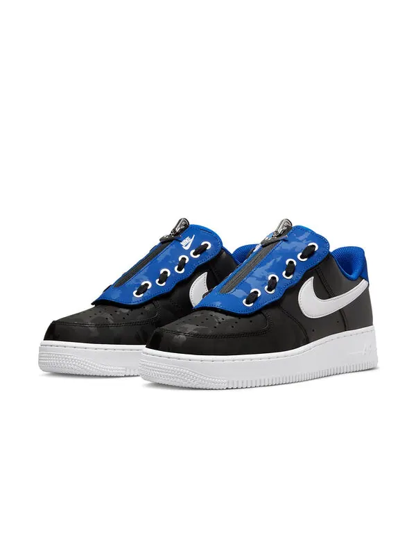 Кроссовки air force 1 '07 'shroud - black royal camo' Nike — изображение 3 из 4, черный/белый/синий