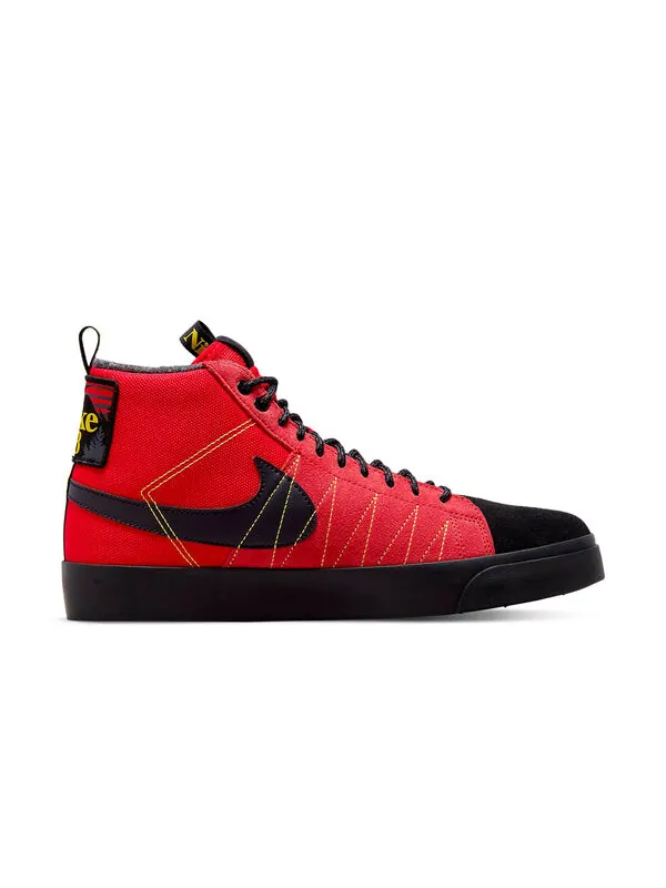 Кроссовки блейзер средний премиум sb Nike — изображение 2 из 4, красный/черный