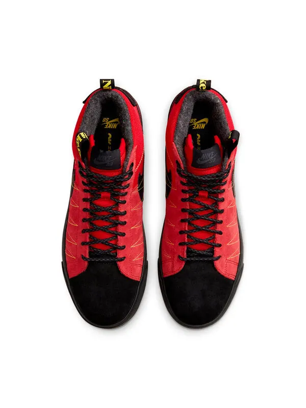 Кроссовки блейзер средний премиум sb Nike — изображение 4 из 4, красный/черный