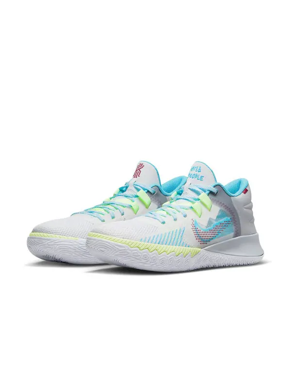 Кроссовки kyrie flytrap 5 ep '1 world 1 people' Nike — изображение 3 из 4, серый/зеленый