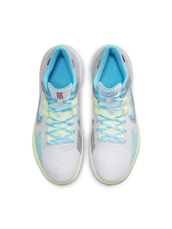 Кроссовки kyrie flytrap 5 ep '1 world 1 people' Nike — изображение 4 из 4, серый/зеленый