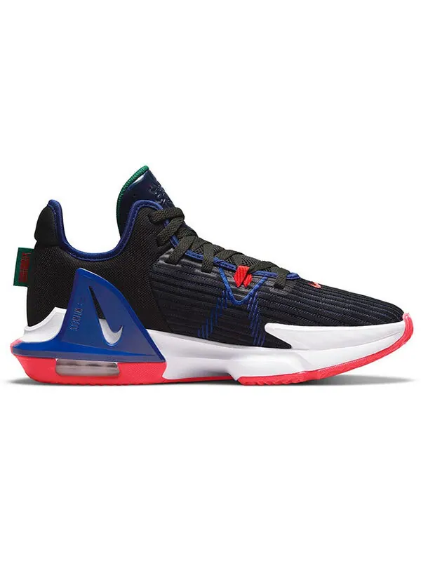 Кроссовки Nike LeBron Witness 6 EP 'Black Red Blue' — изображение 2 из 4, синий