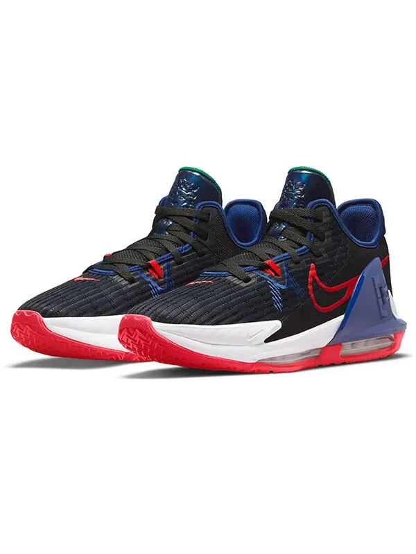 Кроссовки Nike LeBron Witness 6 EP 'Black Red Blue' — изображение 3 из 4, синий