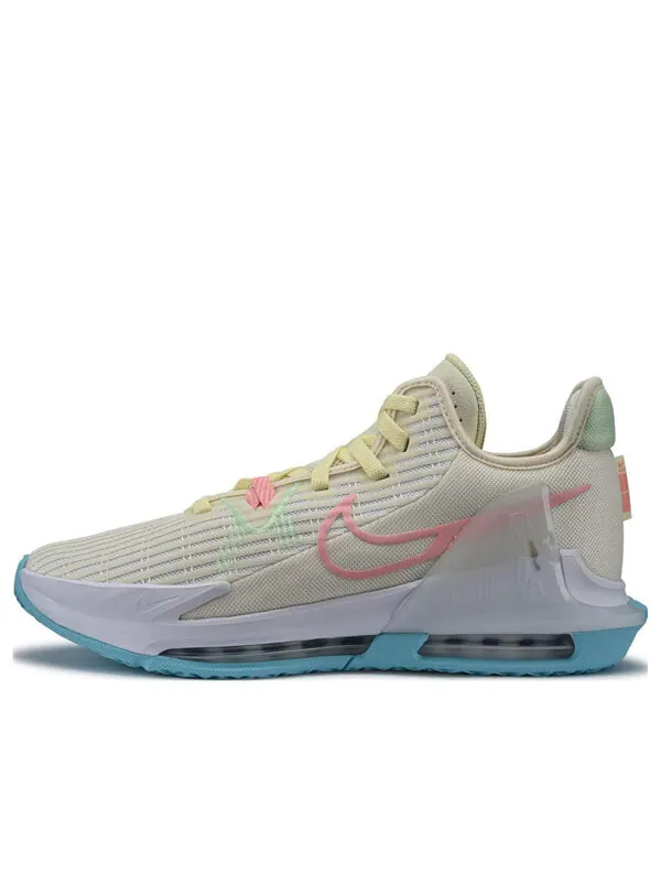 Кроссовки Nike LeBron Witness 6 'Coconut Milk' — изображение 1 из 1, зеленый//синий