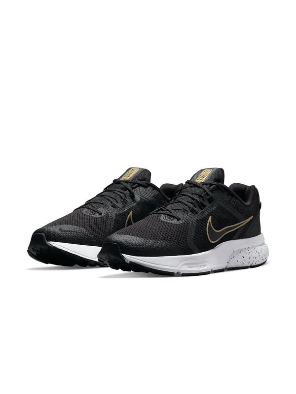 Кроссовки зум спан 4 Nike — изображение 3 из 4, черный/белый/золотистый