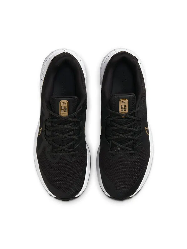 Кроссовки зум спан 4 Nike — изображение 4 из 4, черный/белый/золотистый