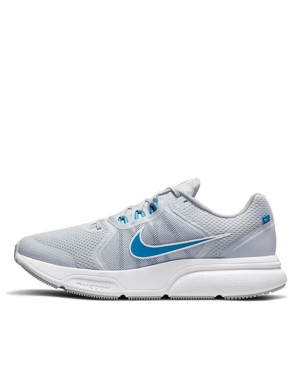 Кроссовки zoom span 4 низкие Nike — изображение 1 из 4, серый/белый/синий