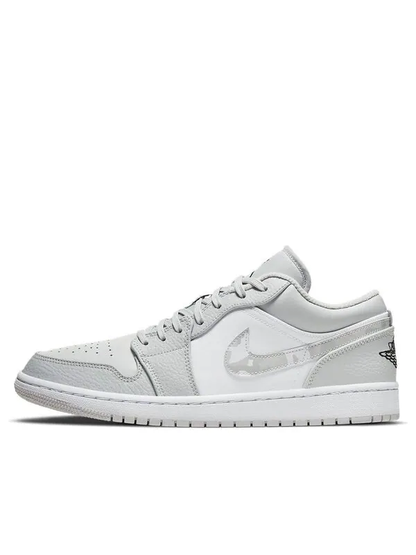 Кроссовки 1 low 'white camo' Air Jordan — изображение 1 из 4, белый