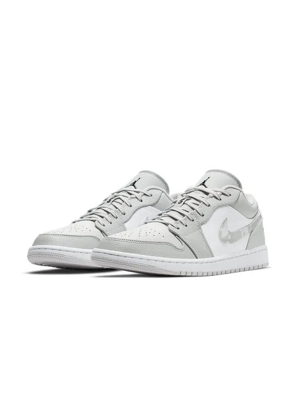 Кроссовки 1 low 'white camo' Air Jordan — изображение 3 из 4, белый