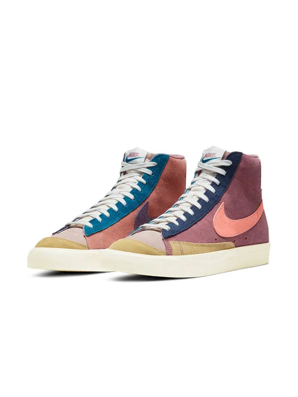 Кроссовки blazer mid '77 'desert berry' Nike — изображение 3 из 4, розовый